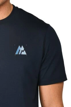 Radial T-Shirt - Midnight Blue 10 Radial T-Shirt - Midnight Blue -Montirex Sale Store RADIAL TEE MIDNIGHT BLUE logo detail