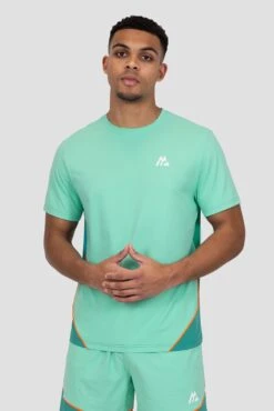 Sierra T-Shirt - Fluorite/Aruba/Fiery Orange