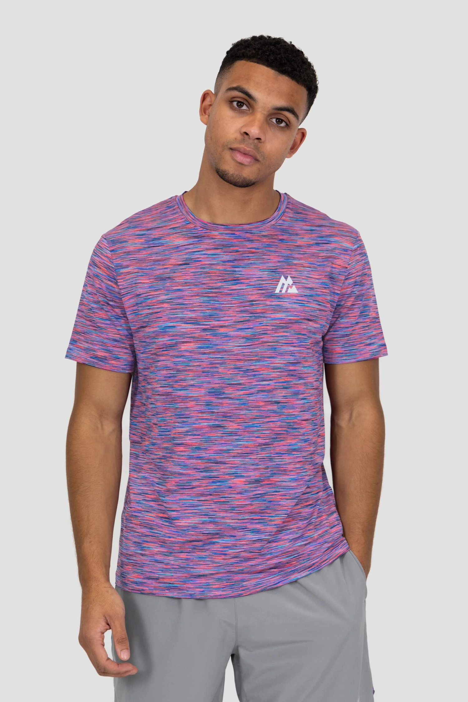 Trail T-Shirt - Pink/Blue 1 Trail T-Shirt - Pink/Blue