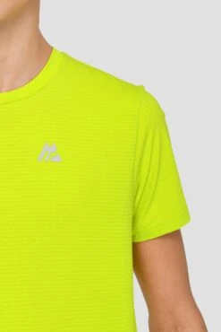 Junior Speed T-Shirt - Electric Lime -Montirex Sale Store SPEED TEE ELECTRIC LIME logo