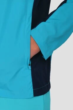 Junior Speed Windbreaker - Midnight Blue/Maya Blue 9 Junior Speed Windbreaker - Midnight Blue/Maya Blue -Montirex Sale Store SPEED WINDBREAKER MIDNIGHT BLUE MAYA BLUE sleeve detail