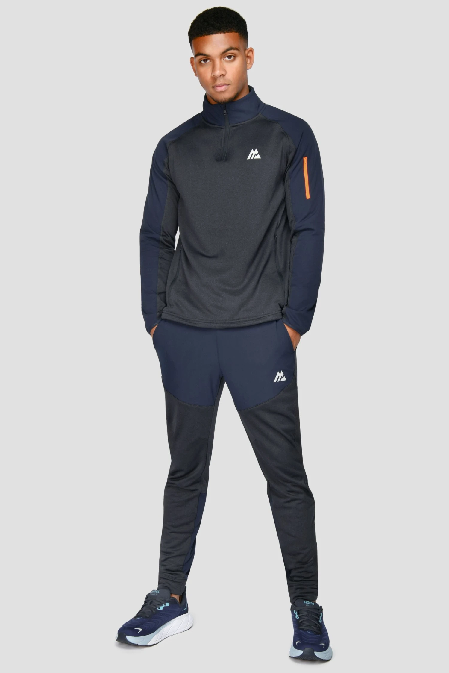 Summit Jogger - Navy Marl/Midnight Blue 3 Summit Jogger - Navy Marl/Midnight Blue - Image 3