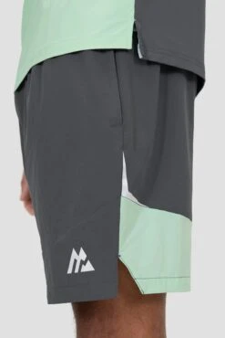 Surge 2.0 Short - Slate Grey/Sea Foam 13 Surge 2.0 Short - Slate Grey/Sea Foam -Montirex Sale Store SURGE SHORT SLATE GREY SEA FOAM back detail
