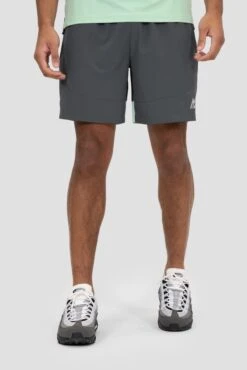 Surge 2.0 Short - Slate Grey/Sea Foam 9 Surge 2.0 Short - Slate Grey/Sea Foam -Montirex Sale Store SURGE SHORT SLATE GREY SEA FOAM close front