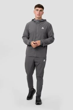 Trace Running Pant - Cement Grey -Montirex Sale Store TRACE PANT CASTLEROCK FULL FRONT