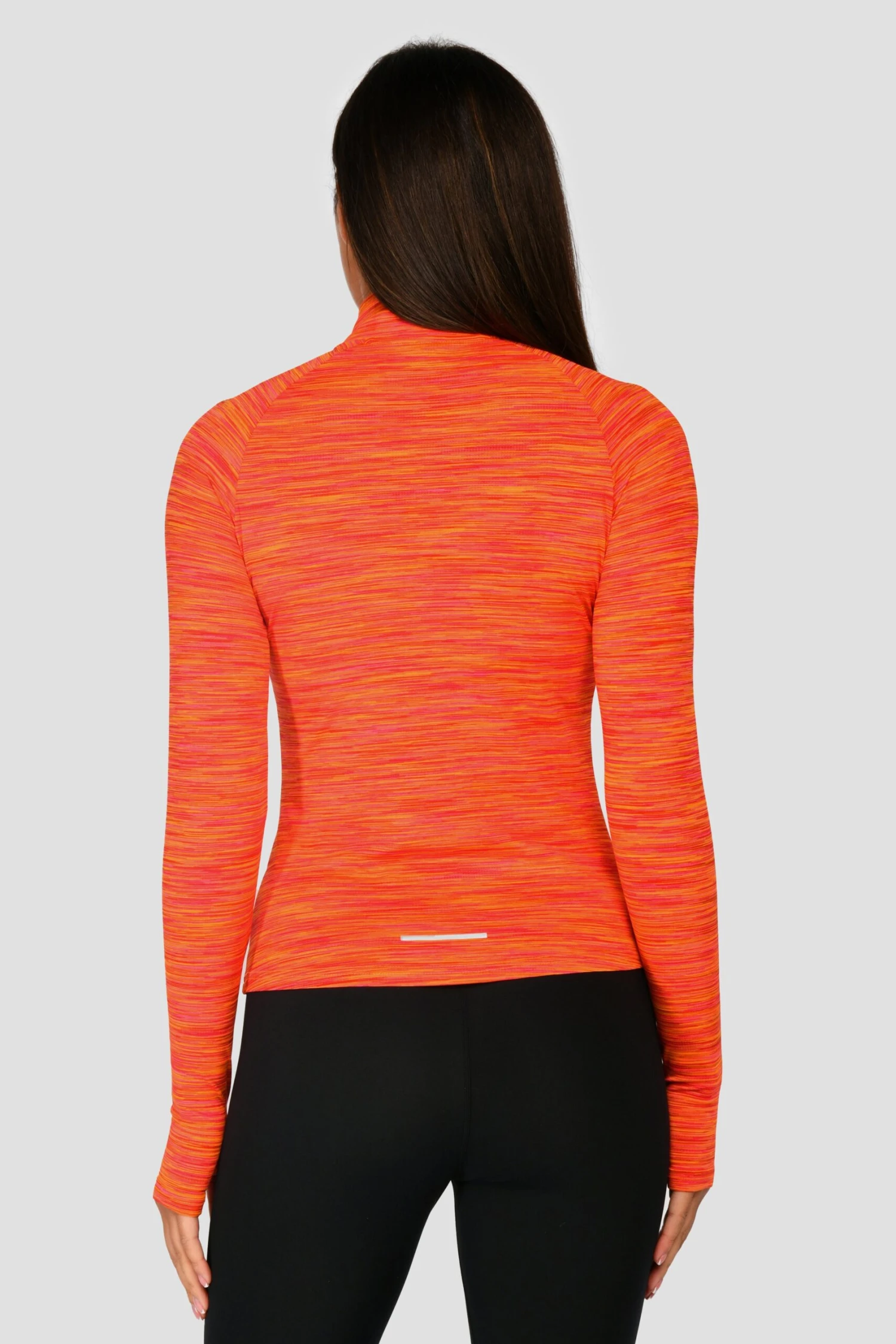 Women's Trail 2.0 1/4 Zip - Neon Pink/Orange/Red Multi 2 Women's Trail 2.0 1/4 Zip - Neon Pink/Orange/Red Multi - Image 2