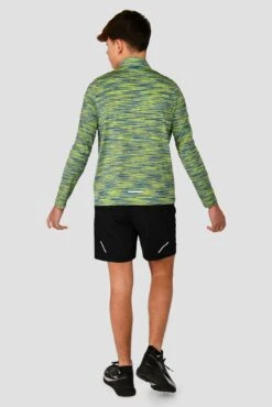 Junior Trail 2.0 1/4 Zip - Neon Blue/Lime 8 Junior Trail 2.0 1/4 Zip - Neon Blue/Lime -Montirex Sale Store TRAIL 2.0 1 4 ZIP NEON BLUE AZURE BLUE LIME FROST back