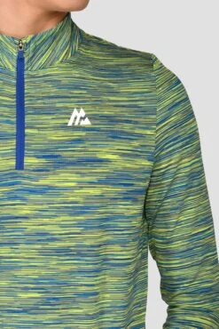Junior Trail 2.0 1/4 Zip - Neon Blue/Lime 9 Junior Trail 2.0 1/4 Zip - Neon Blue/Lime -Montirex Sale Store TRAIL 2.0 1 4 ZIP NEON BLUE AZURE BLUE LIME FROST close