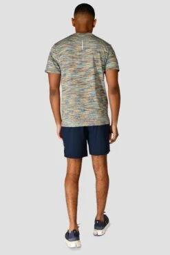 Trail 2.0 T-Shirt - Green/Blue Multi 8 Trail 2.0 T-Shirt - Green/Blue Multi -Montirex Sale Store TRAIL 2.0 TEE MOUNTAIN MEADOW AZURE BLUE WHITE COPPER back