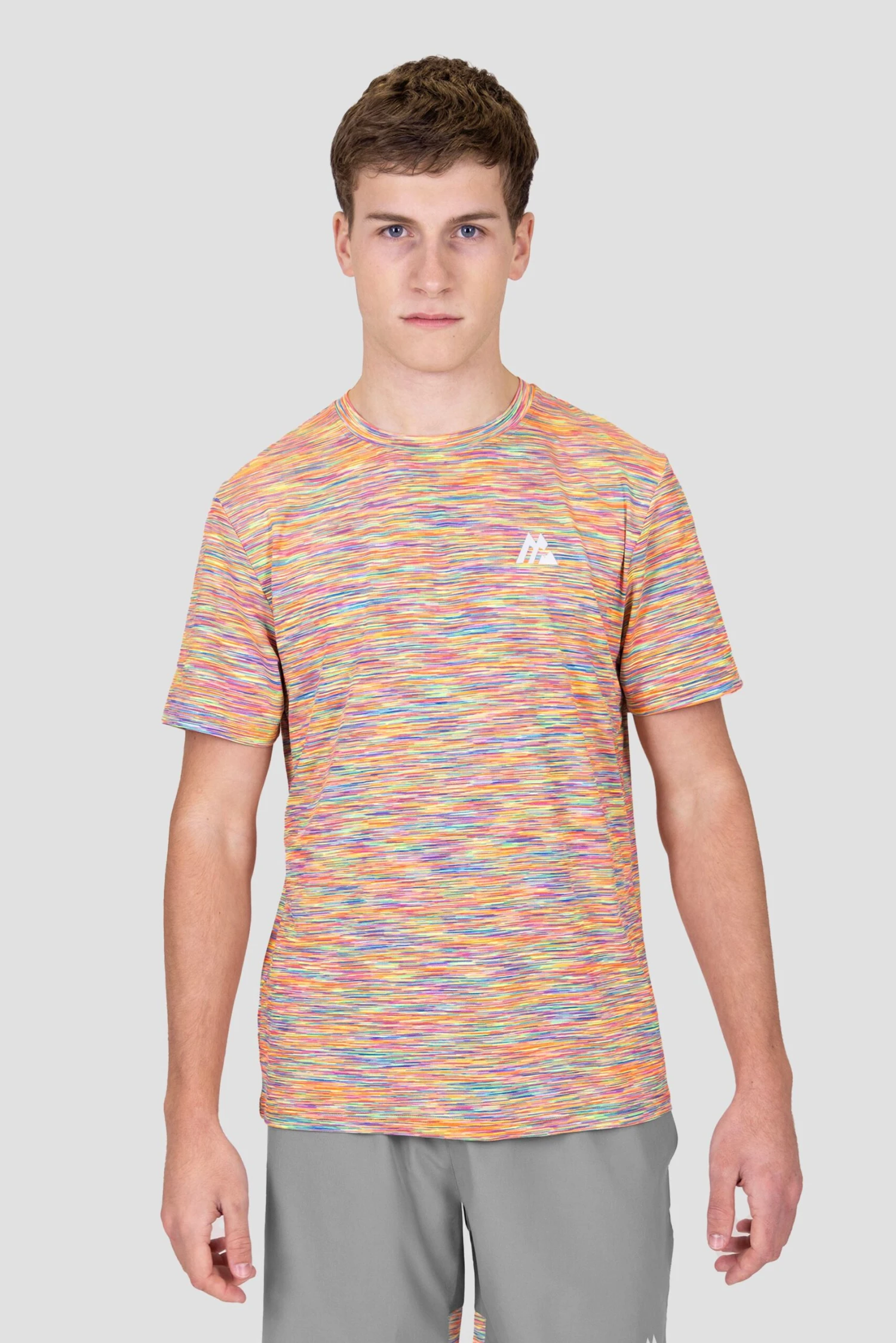 Trail T-Shirt - Blue/Pink/Orange 1 Trail T-Shirt - Blue/Pink/Orange