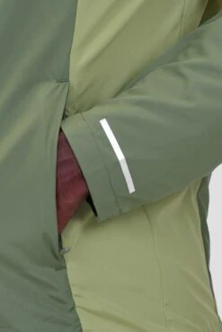 Trail Windbreaker - Khaki Green Multi -Montirex Sale Store TRAIL 3.0 WINDBREAKER KHAKI GREEN MULTI sleeve detail