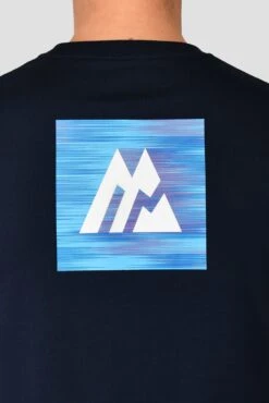 Junior Trail Box T-Shirt - Midnight Blue -Montirex Sale Store TRAIL BOX TEE MIDNIGHT BLUE close back detail