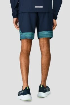 Trail Panel 2.0 Short - Navy/Turquoise -Montirex Sale Store TRAIL PANEL 2.0 SHORT MIDNIGHT BLUE AERO BLUE DEEP SEA back