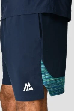 Trail Panel 2.0 Short - Navy/Turquoise -Montirex Sale Store TRAIL PANEL 2.0 SHORT MIDNIGHT BLUE AERO BLUE DEEP SEA detail