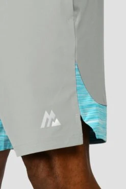 Trail Panel 2.0 Short - Platinum Grey/Neon Sky/Maya Blue -Montirex Sale Store TRAIL PANEL 2.0 SHORT PLATINUM GREY NEON SKY MAYA BLUE detail