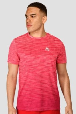Trail Seamless T-Shirt - Hibiscus/Rouge