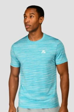 Trail 2.0 T-Shirt - Neon Blue/White