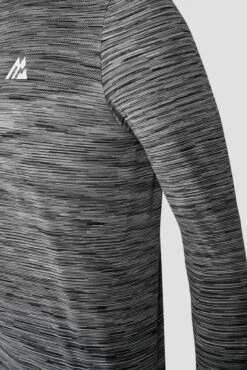 Trail Seamless 1/4 Zip - Black/Grey Multi 10 Trail Seamless 1/4 Zip - Black/Grey Multi -Montirex Sale Store TRAILSEAMLESS1 4ZIP BLACK WHITE CEMENTGREY close 1