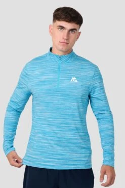 Trail 1/4 Zip - Blue Multi