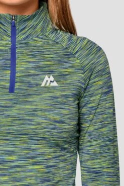 Trail 2.0 1/4 Zip - Green/Blue Multi -Montirex Sale Store Trail1 4Zip BLUE GREEN CAPRI Close