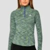 Trail 2.0 1/4 Zip - Green/Blue Multi