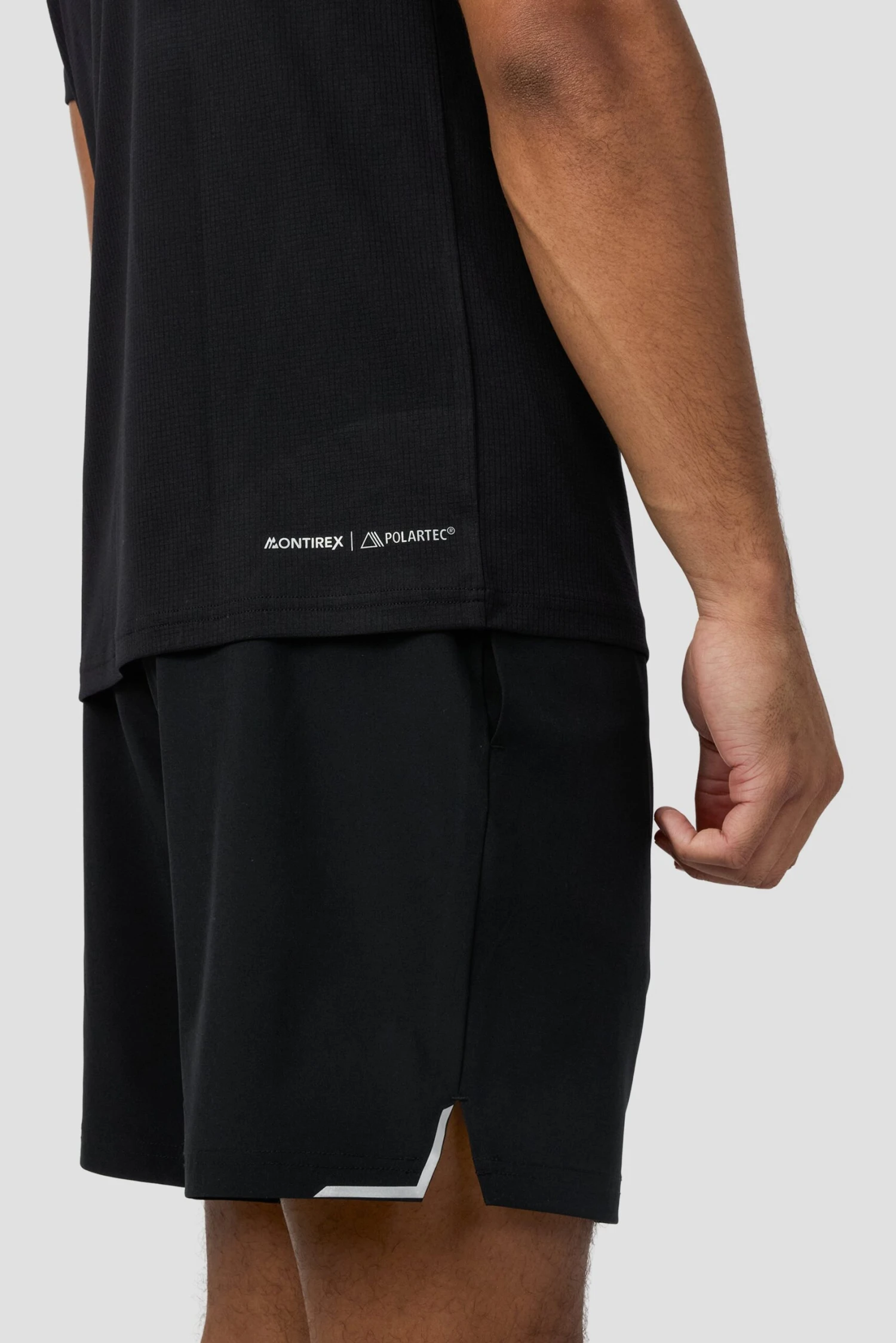 Peak Gridded Polartec® T-Shirt - Black 6 Peak Gridded Polartec® T-Shirt - Black - Image 6