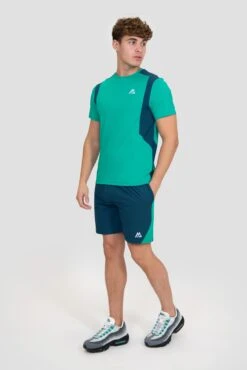 Vista Short - Abyssal/Aruba -Montirex Sale Store VISTA LAPIS SAILOR BLUE SHORTS SIDE fullfront
