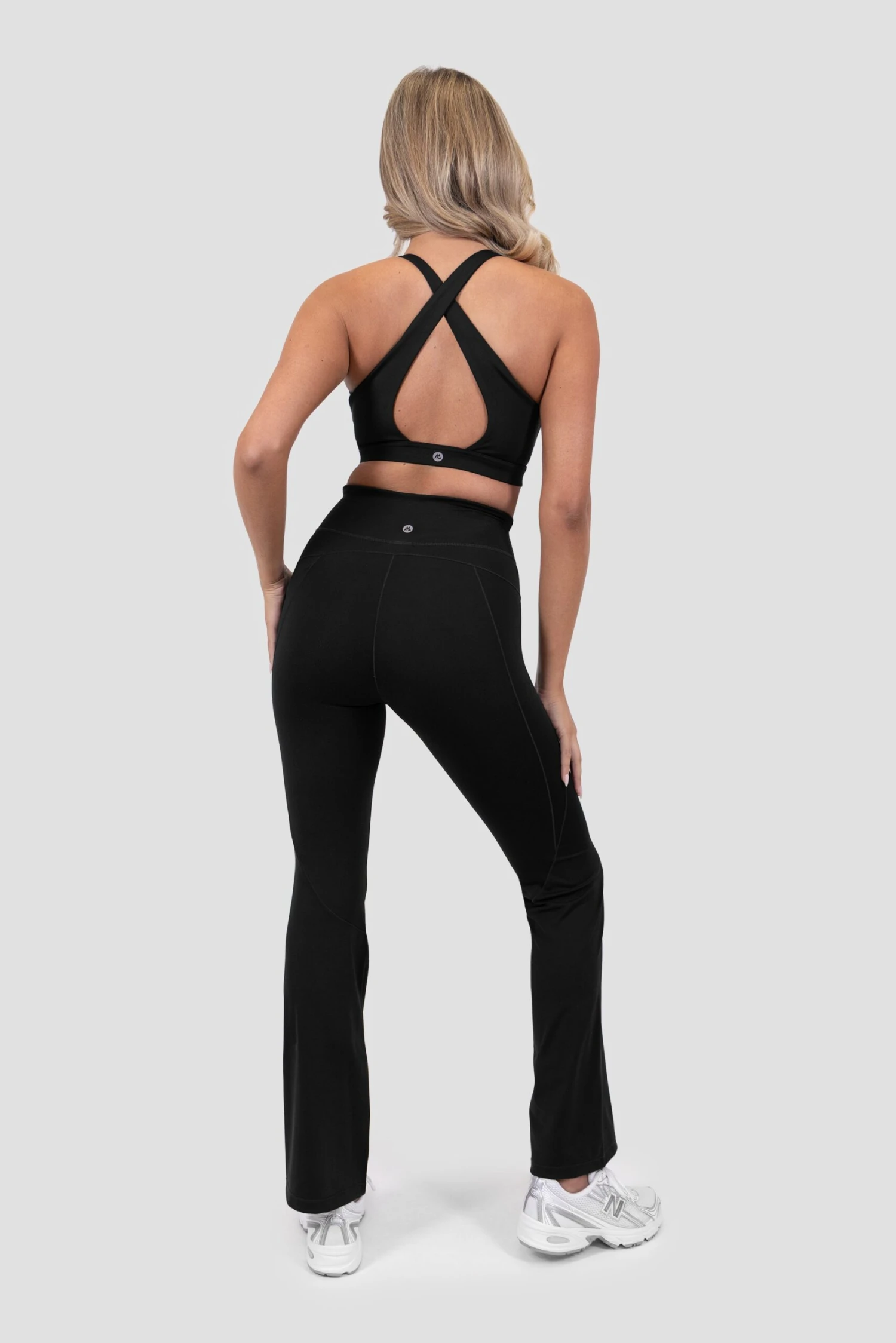 Aura Flared Legging - Black 6 Aura Flared Legging - Black - Image 6