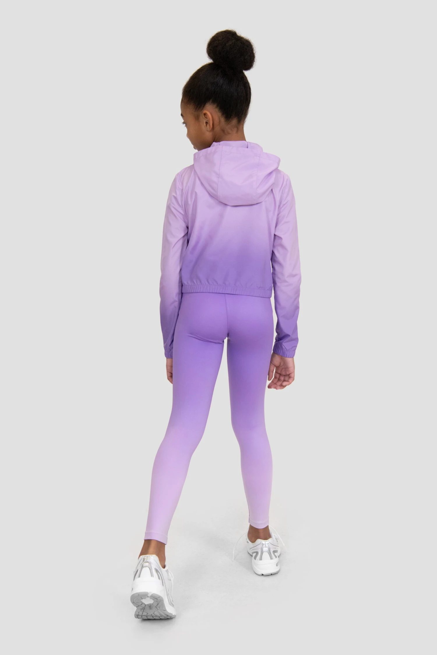 Girls Glow Windbreaker - Parma/Royal Purple 4 Girls Glow Windbreaker - Parma/Royal Purple - Image 4