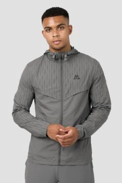 MTX Run Tempo Windbreaker - Cement Grey