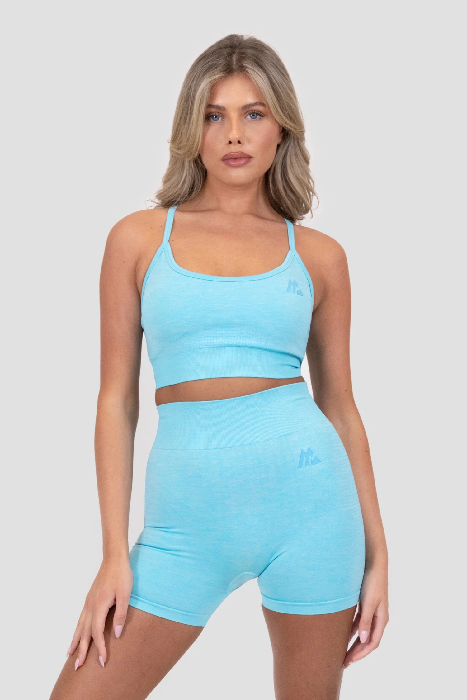 Power Seamless Bra - Summer Sky 1 Power Seamless Bra - Summer Sky