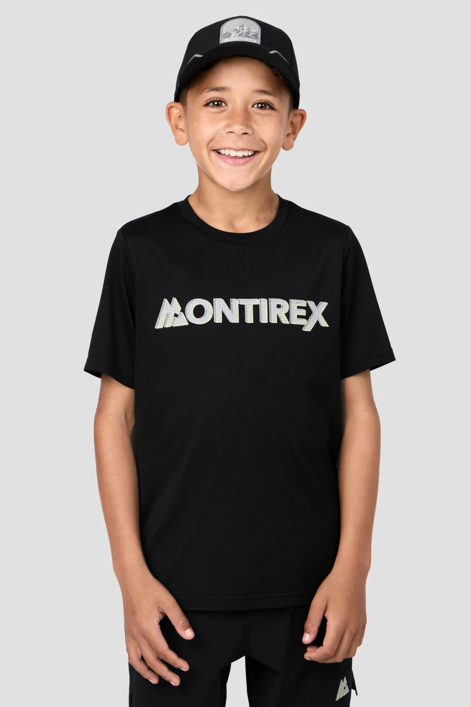 Junior Expedition Cap - Black/Platinum Grey 3 Junior Expedition Cap - Black/Platinum Grey - Image 3