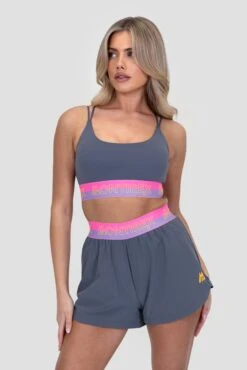 Icon Contrast 2.0 Bra - Greyed Indigo/Fuchsia/Latifolia