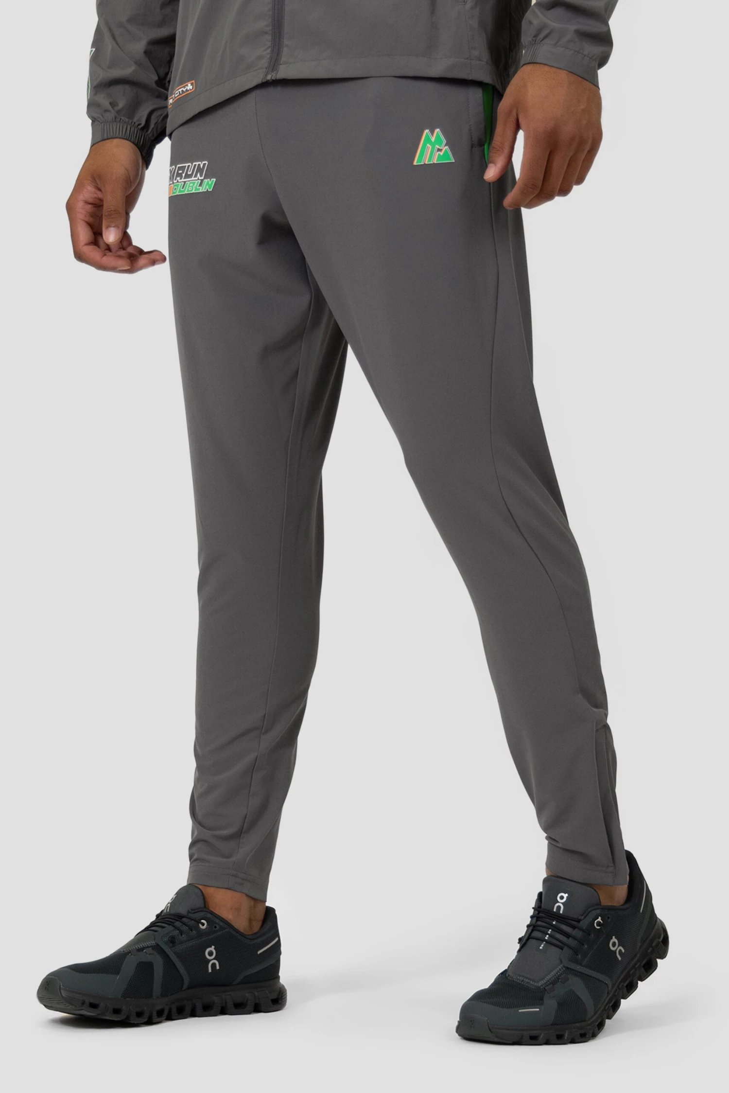 MTX Run City Dublin Pant - Cement Grey/Black/Jada Green 1 MTX Run City Dublin Pant - Cement Grey/Black/Jada Green