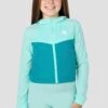 Girls Pace 2.0 Windbreaker - Arctic Blue/Pacific